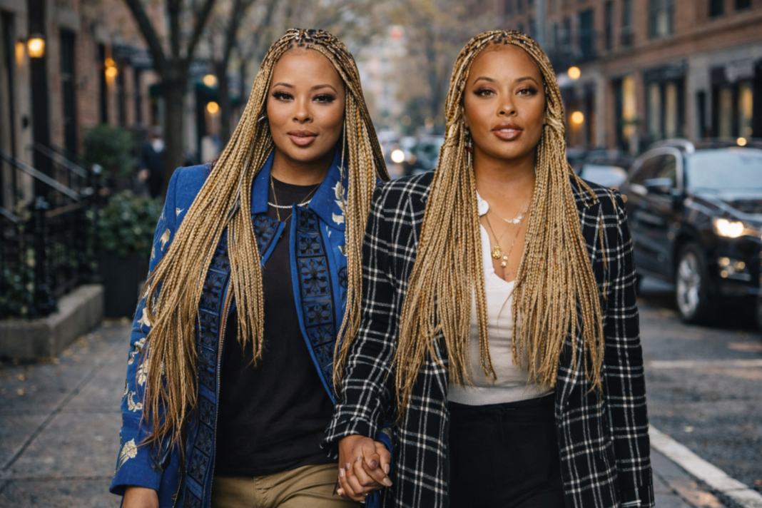 eva marcille twin sister