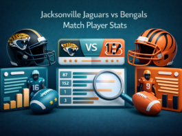 jacksonville jaguars vs bengals match player stats