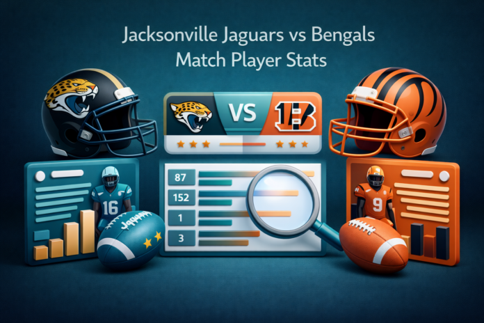jacksonville jaguars vs bengals match player stats jacksonville jaguars vs bengals match player stats