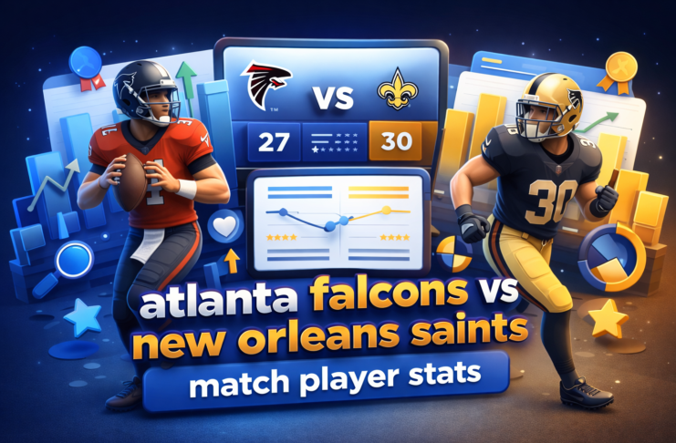 atlanta falcons vs new orleans saints match player stats