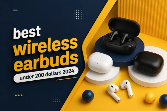 best wireless earbuds under 200 dollars 2024 best wireless earbuds under 200 dollars 2024