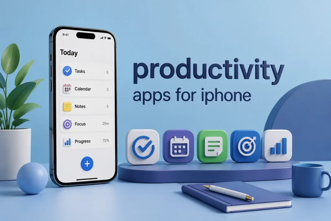 productivity apps for iphone
