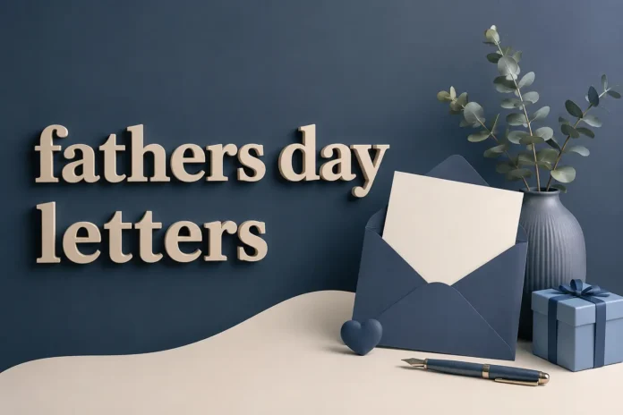 fathers day letters