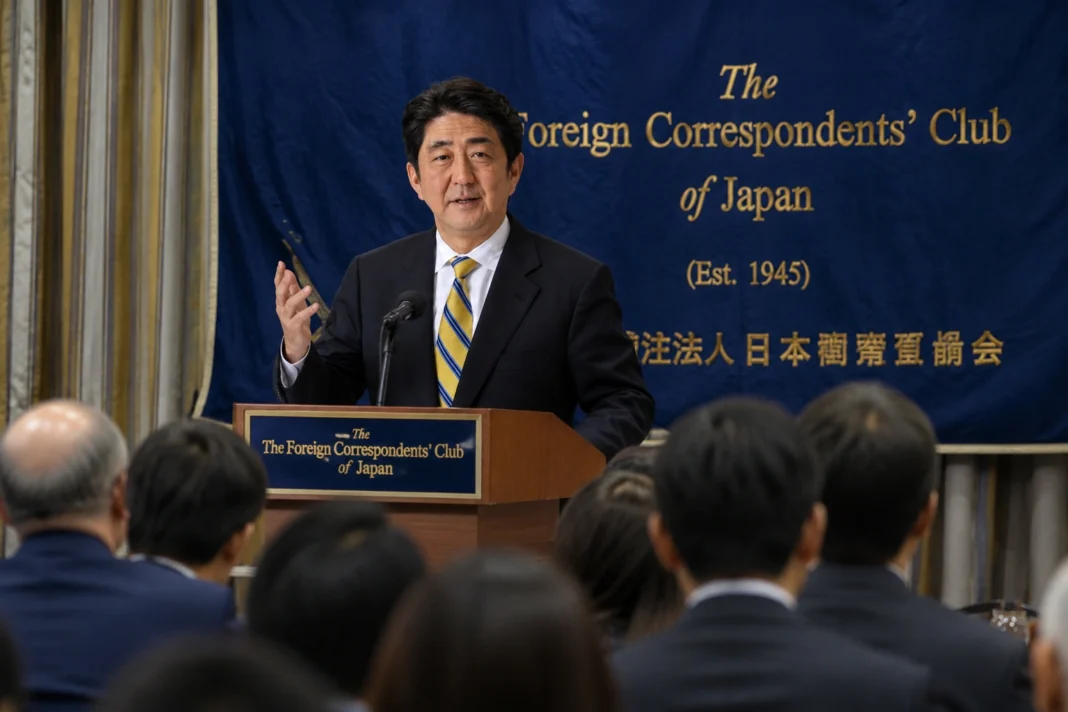 shinzo abe gun