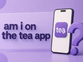 am i on the tea app