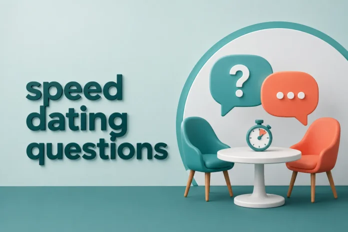 speed dating questions speed dating questions
